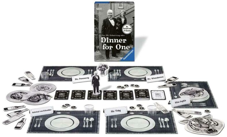 Dinner for One-Trinkspiel 4 Dinner for One Spiel