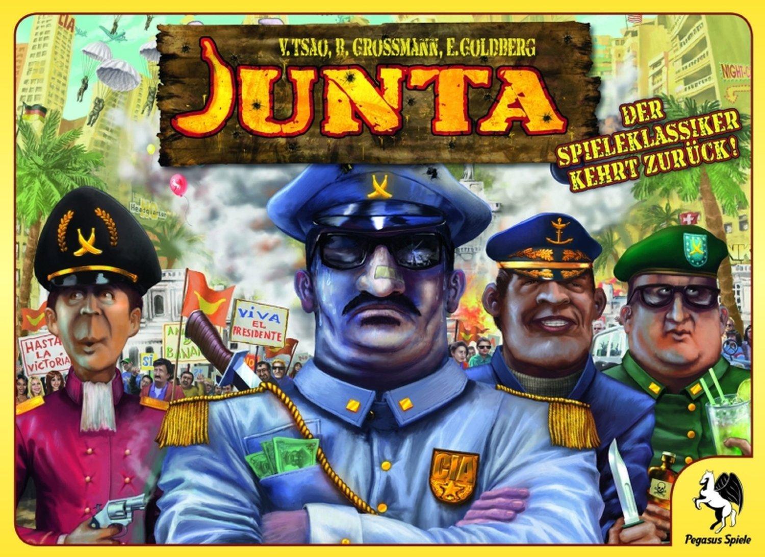 Junta – Das Brettspiel um Macht, Intrigen und Revolution