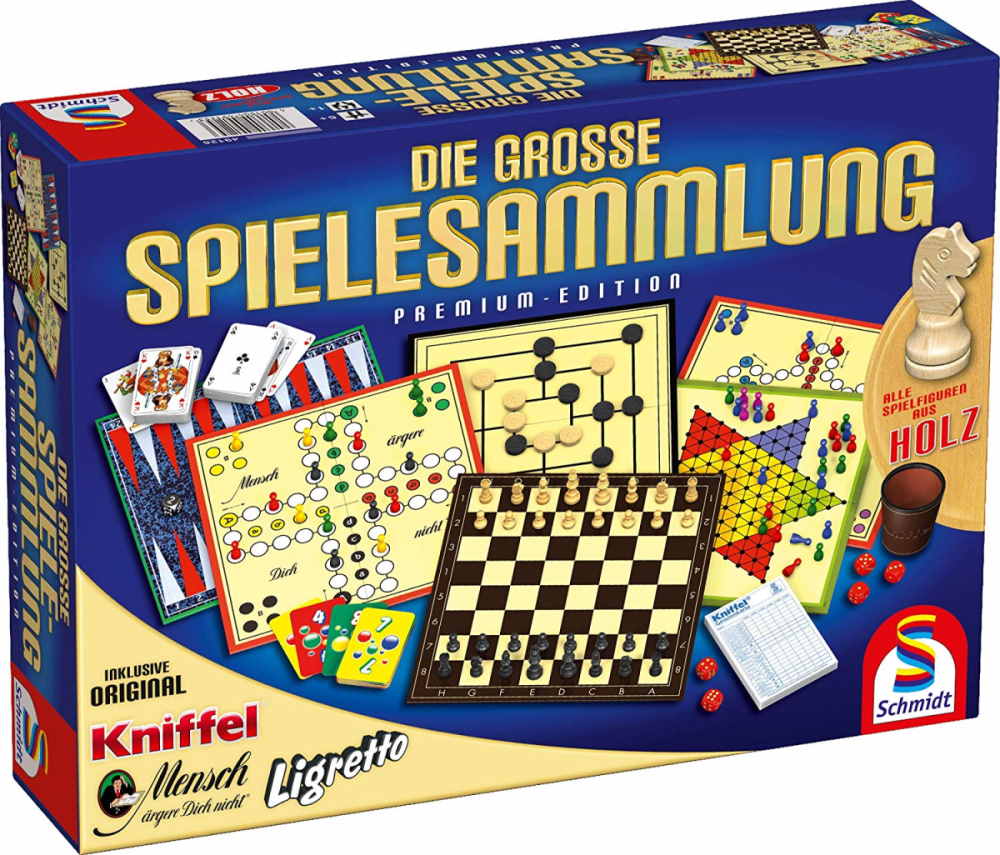 SchmidtSpiele Große Spielesammlung Premium Edition Spielanleitung PDF