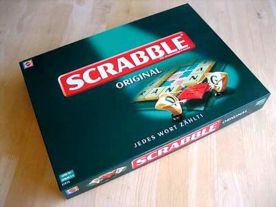 Spielmaterial von Scrabble