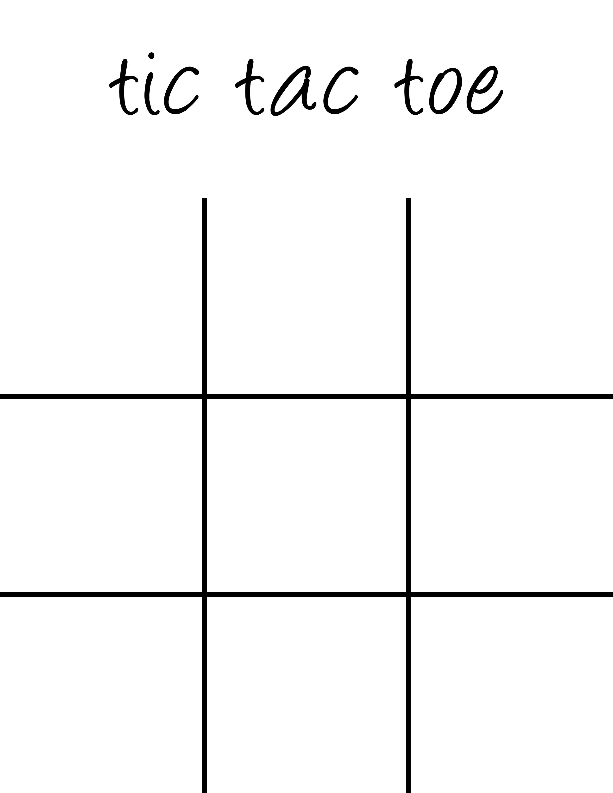 Tick Tack Toe Regeln Anleitung Vorlage Spielregeln de