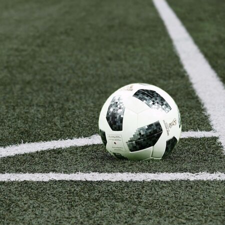 Eckball beim Fußball