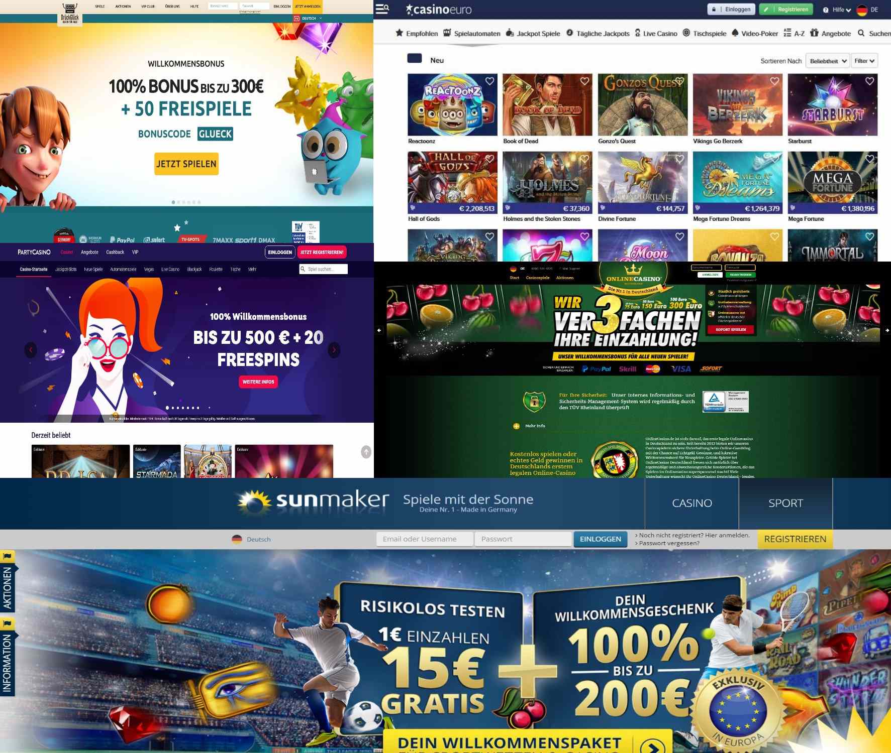 Deutsche online Casinos