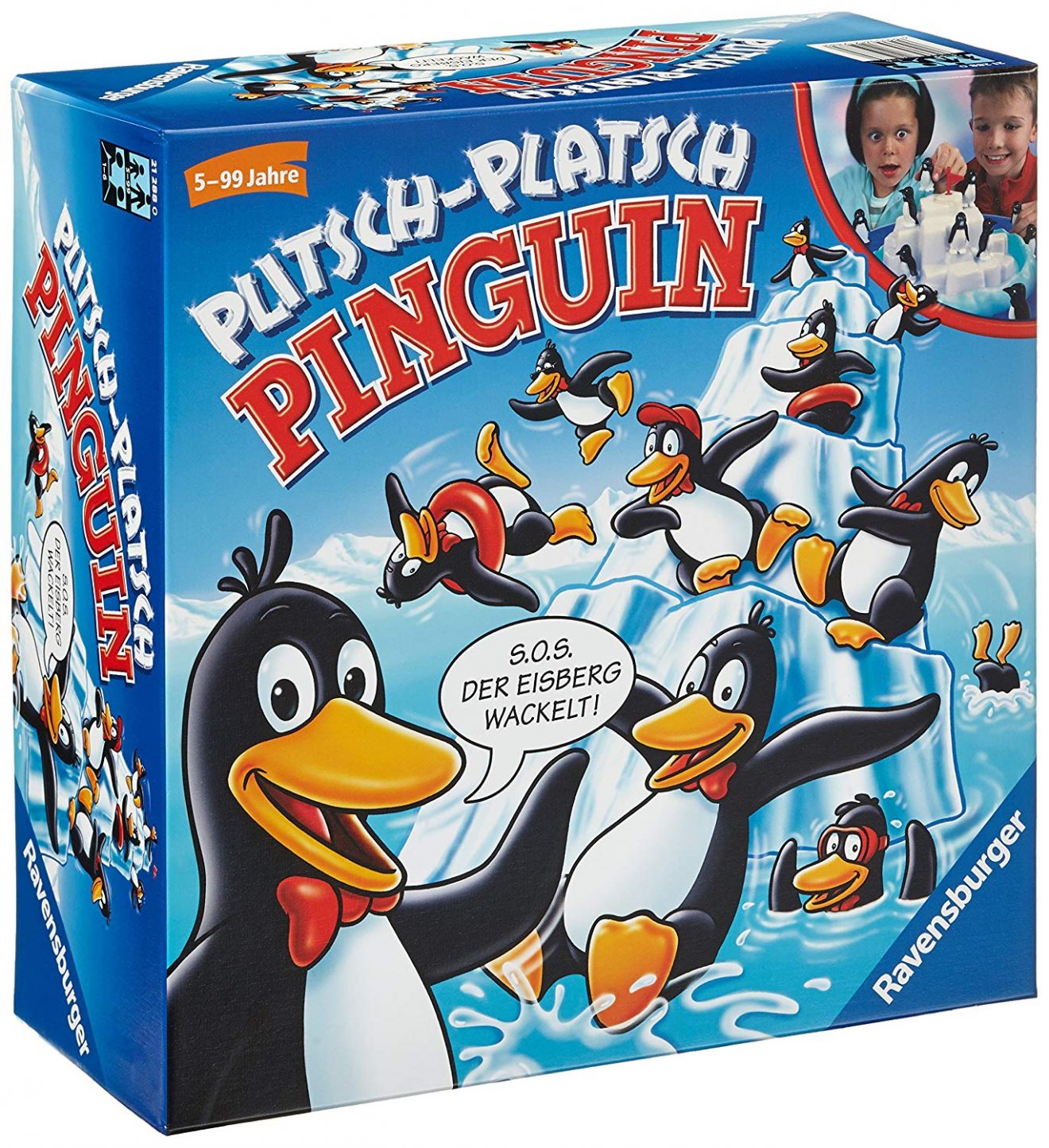 Plitsch Platsch Pinguin - Regeln & Anleitung - Kinderspiele