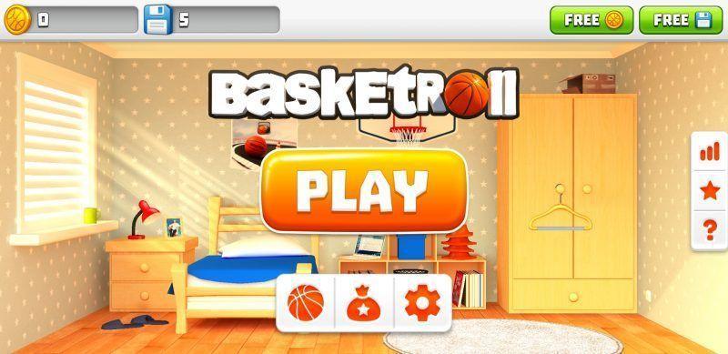 BasketRoll: Rolling Ball Game