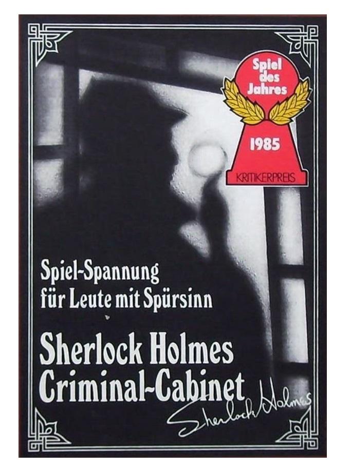 Sherlock Holmes Criminal Cabinet
