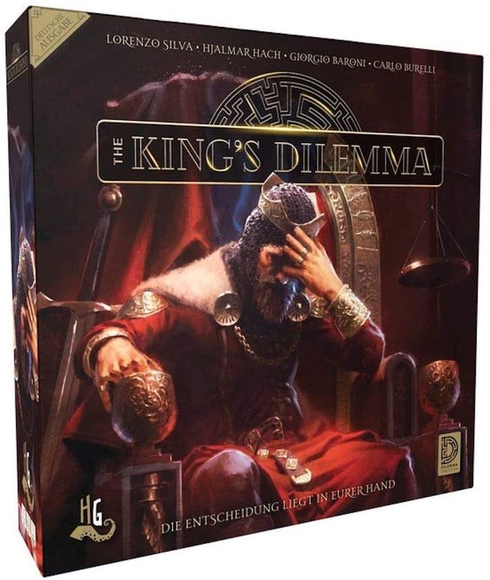 King's Dilemma English, 63 x 59 cm Promo Map 