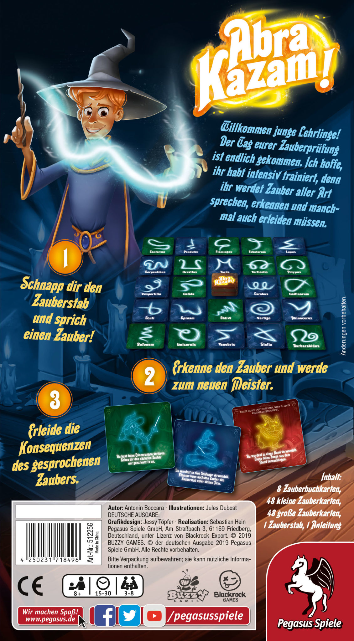 Abra Kazam Regeln & Anleitung Spielregeln.de
