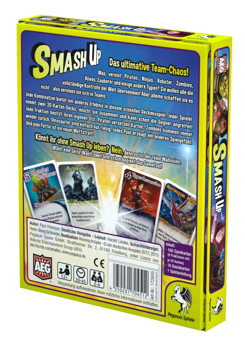 Smash Up Spielregeln