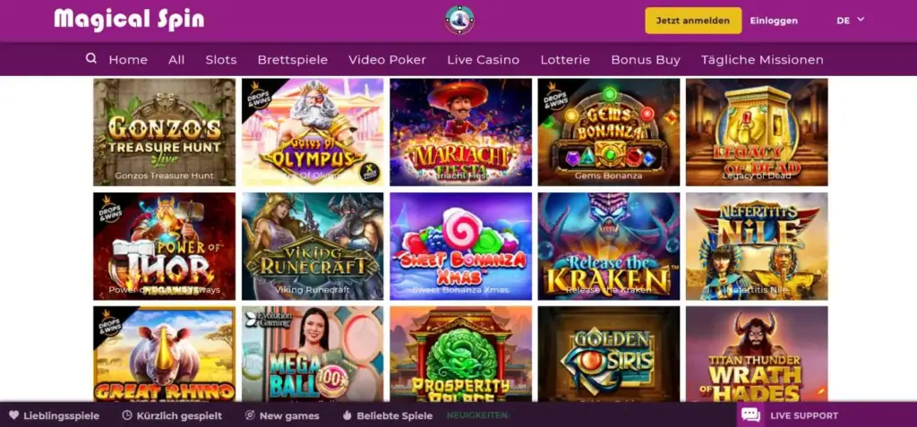 Magical Spin 4 magicalspin casino spiele