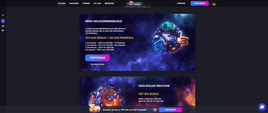 Beem Casino 3 beem casino bonus