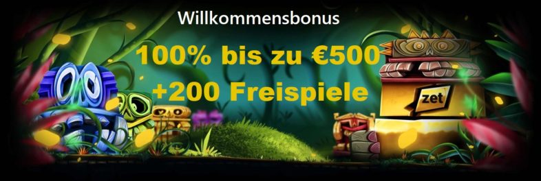 ZetCasino bonus offer