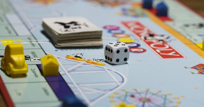 Felder und Karten bei Monopoly