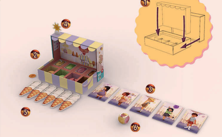 Carla Caramel 2 Carla Caramel Spielvorbereitung