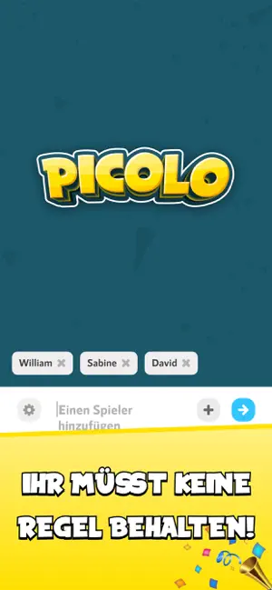Picolo Trinkspiel App