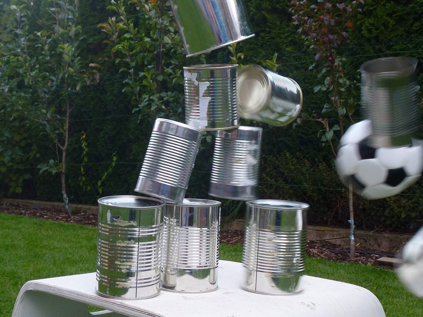 Dosenwerfen Varianten