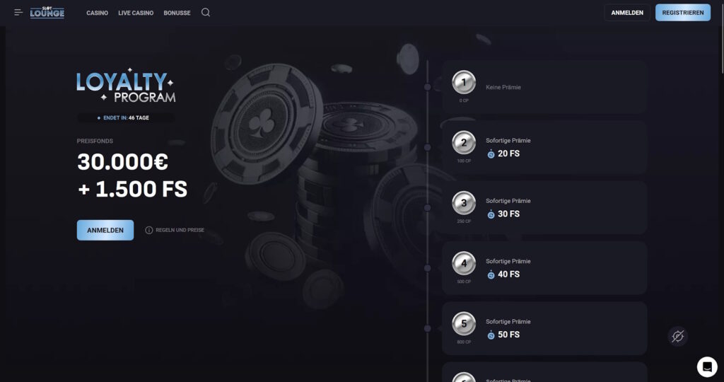 slotlounge vip programm