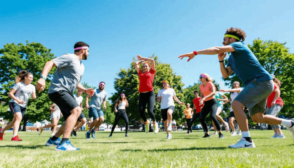 Bewegungsspiele Gruppenspiele