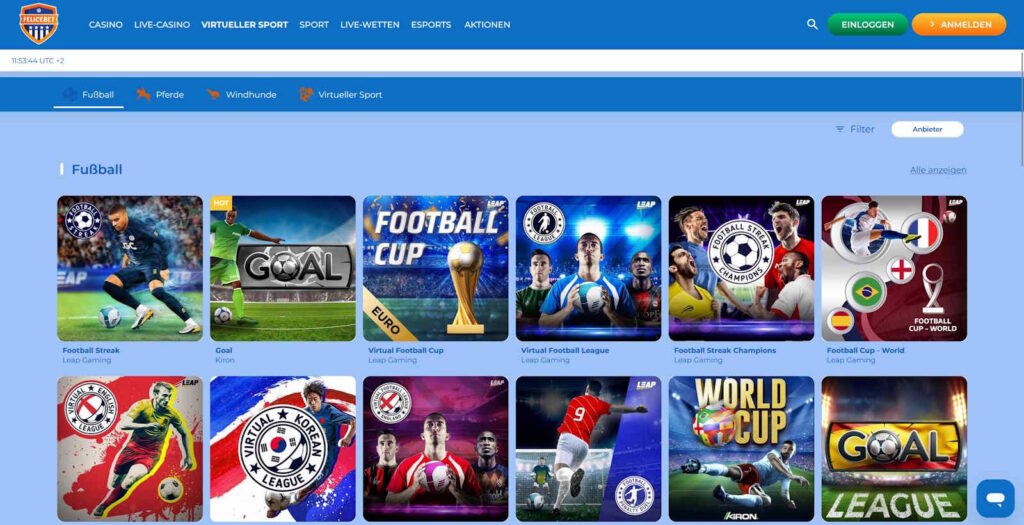 FeliceBet Virtual Sports
