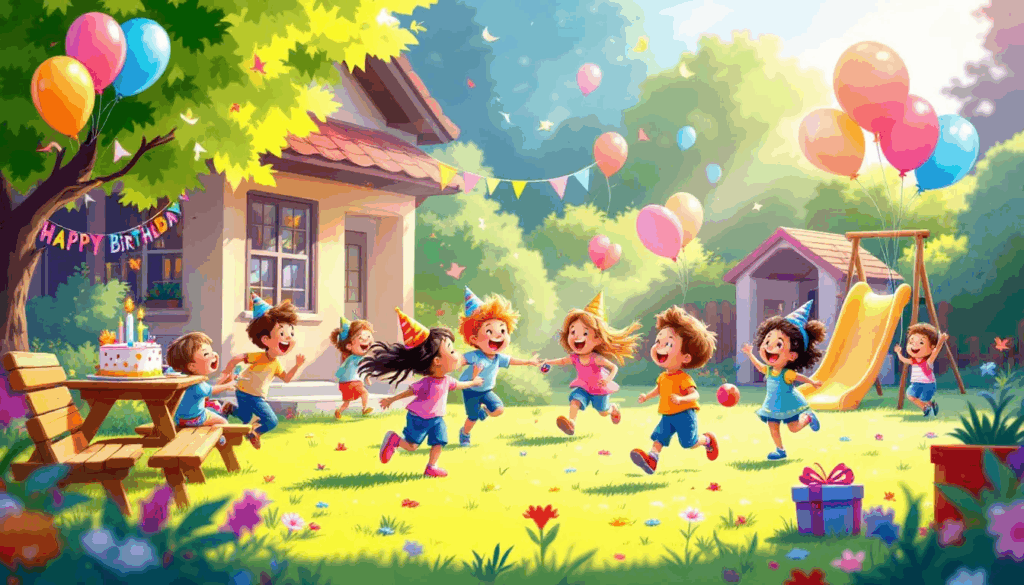 Outdoor-Spiele für Kindergeburtstage