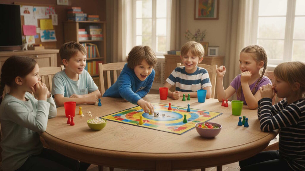 Spiele mit Kindern für drinnen: Über 50 kreative Indoorspiele für zuhause 10 Brettspiele für Kinder