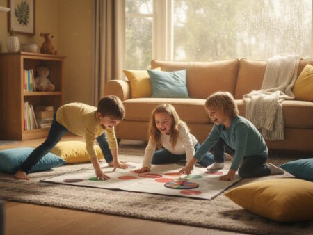 Spiele mit Kindern für drinnen: Über 50 kreative Indoorspiele für zuhause