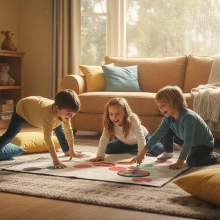 Spiele mit Kindern für drinnen: Über 50 kreative Indoorspiele für zuhause