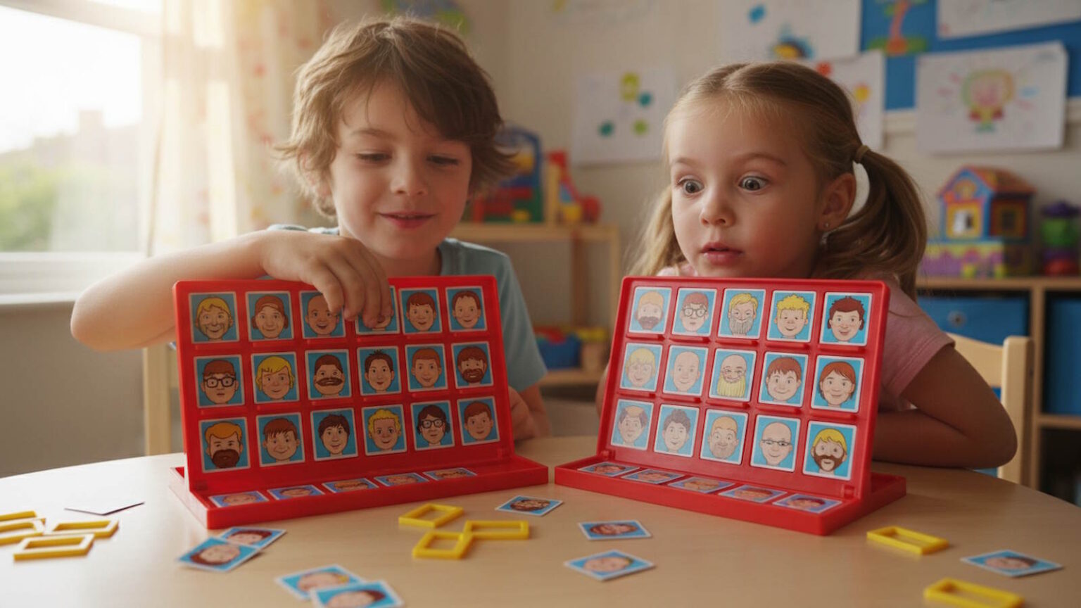 Wer ist es Spiel - spannendes Ratespiel ab 6 Jahren