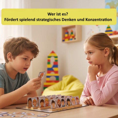 Wer ist es Spiel: Spaß und Spannung für die ganze Familie