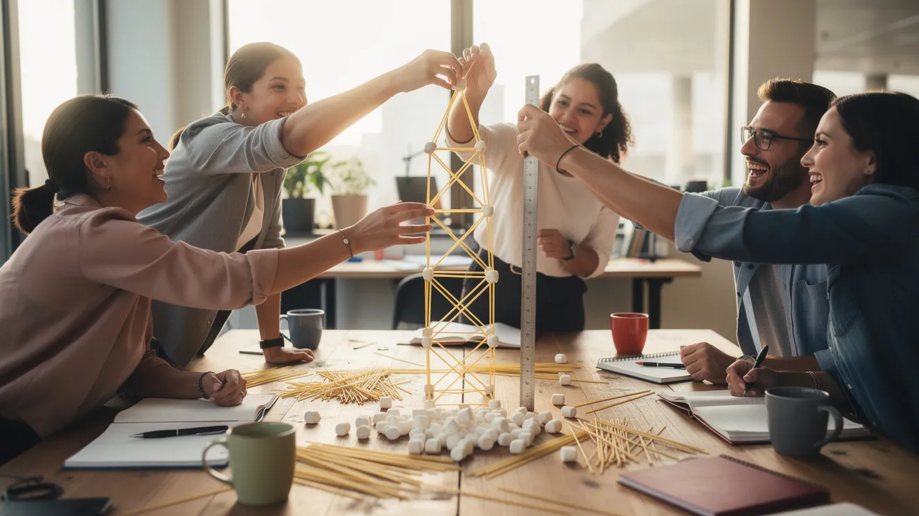 Gruppenspiele für Erwachsene: Ideen für mehr Spaß, Teamgeist & Wir-Gefühl 2 Teambuilding Spiele für Unternehmen