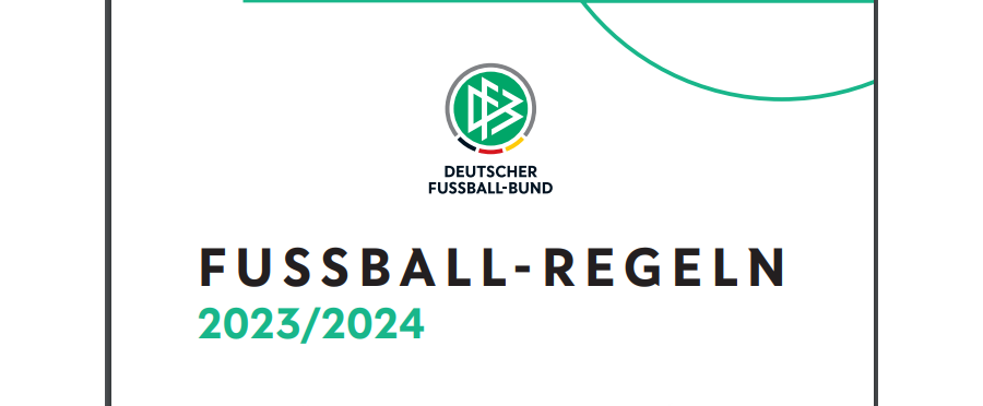 DFB Fußball Regeln 2023 / 2024 – PDF Download